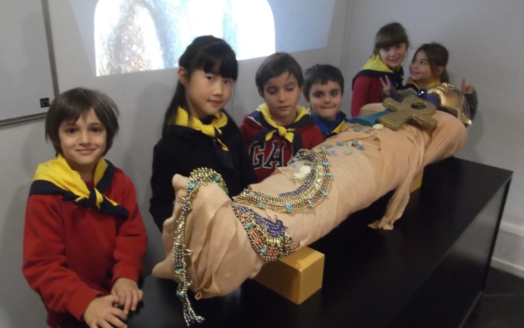 Sortida Museu Egipci dels nens i nenes de 1r