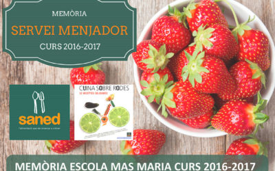 Memòria Servei Menjador 2016-2017