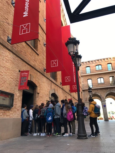 Visita al Museu d’Història de Catalunya