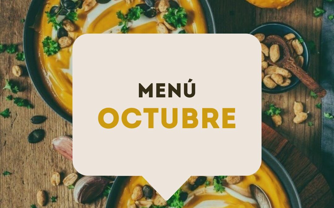 Menú mensual Octubre