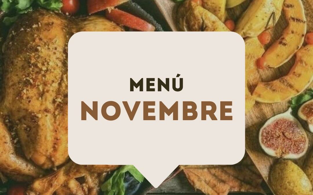 Menú mensual Novembre